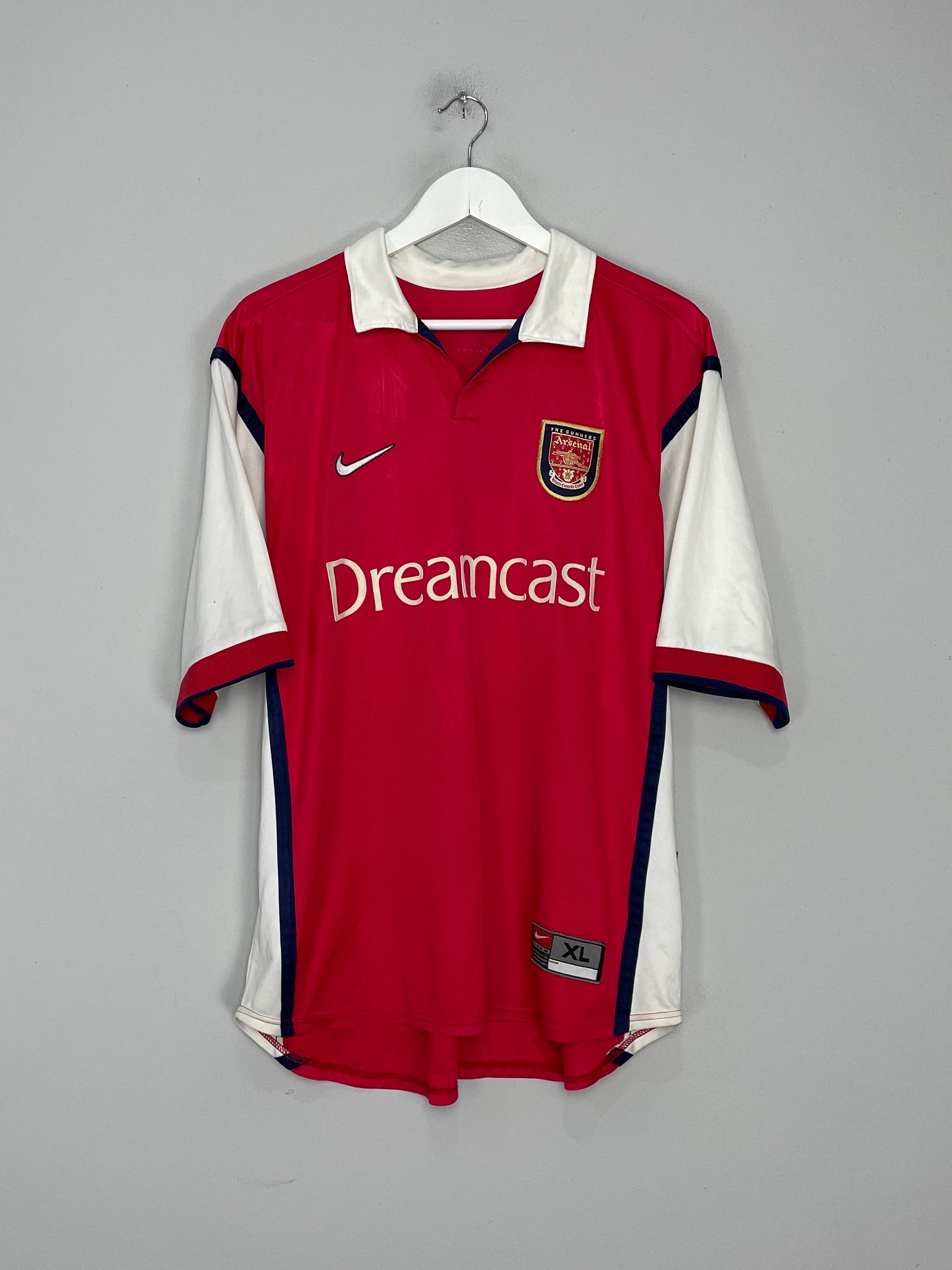 1999/00 ARSENAL HOME SHIRT (XL) NIKE