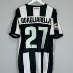 2012/13 JUVENTUS QUAGLIARELLA #27 HOME SHIRT (L) NIKE