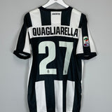 2012/13 JUVENTUS QUAGLIARELLA #27 HOME SHIRT (L) NIKE