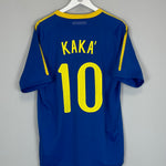 2010/11 BRAZIL KAKA #10 AWAY SHIRT (L) NIKE