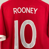 2010/11 ENGLAND ROONEY #10 AWAY SHIRT (L) UMBRO