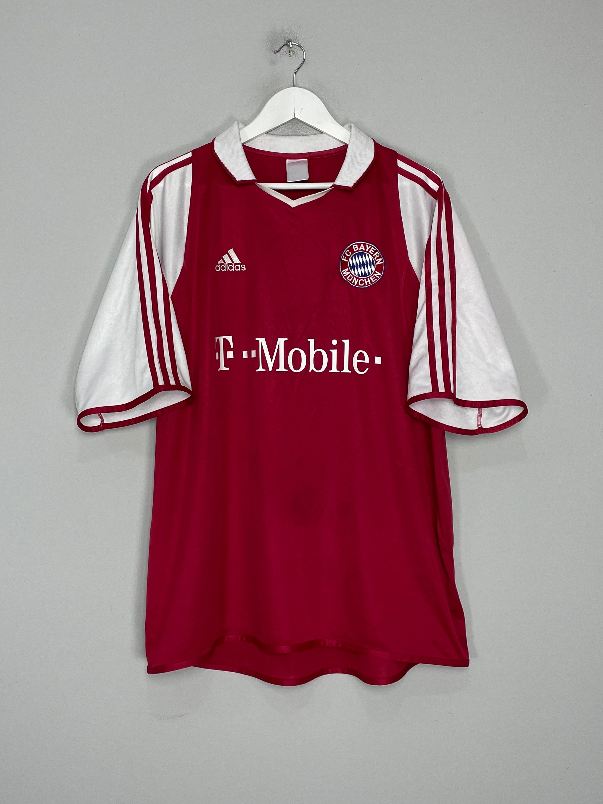 2003/04 BAYERN MUNICH HOME SHIRT (XL) ADIDAS