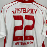 2010/11 HAMBURG V.NISTELROOY #10 HOME SHIRT (M) ADIDAS