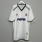 2001/03 CORINTHIANS HOME SHIRT (L) TOPPER