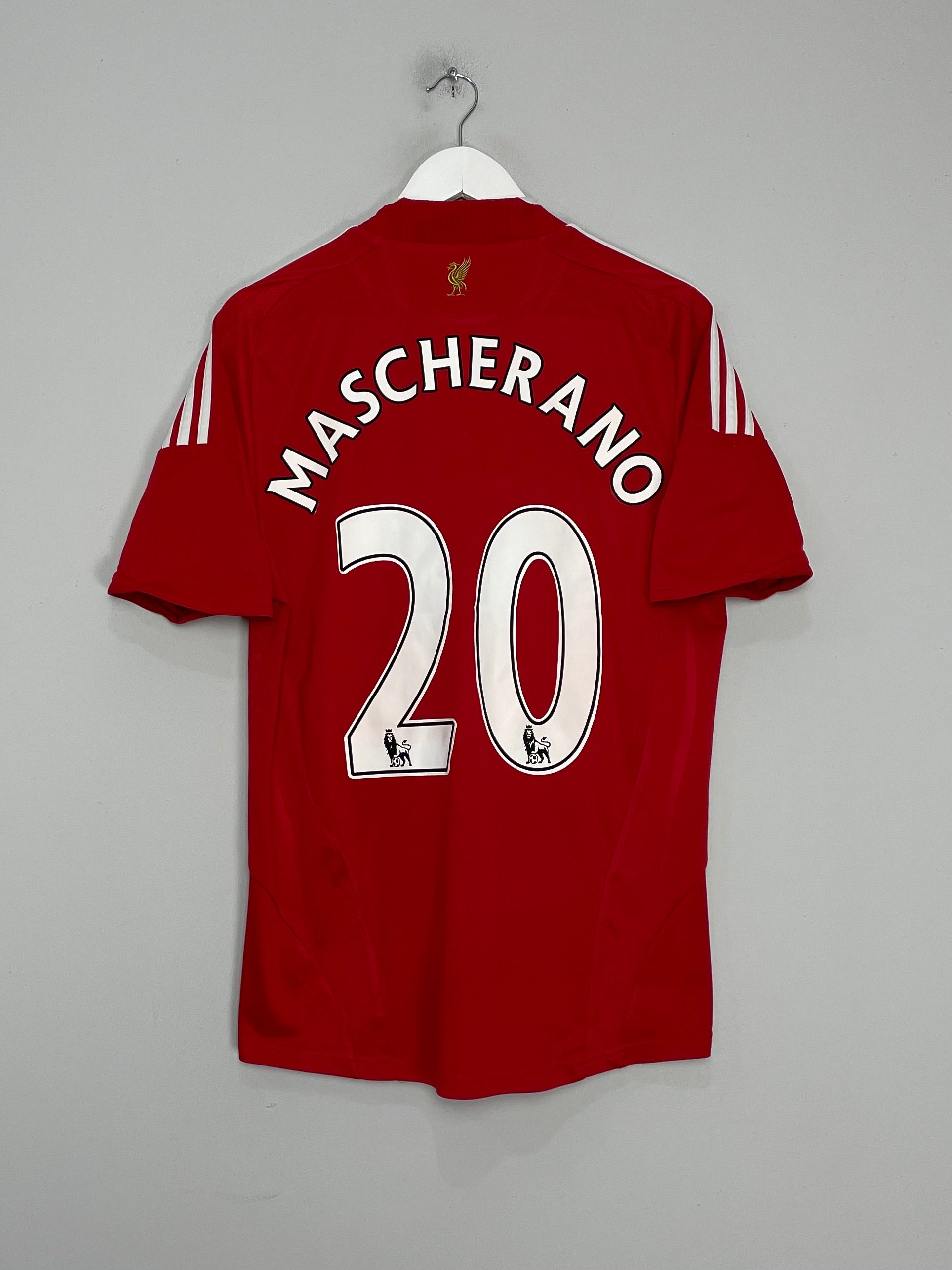 2008/10 LIVERPOOL MASCHERANO #20 HOME SHIRT (M) ADIDAS