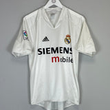 2004/05 REAL MADRID RONALDO #9 HOME SHIRT (S) ADIDAS