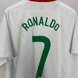 2008/10 PORTUGAL RONALDO #7 AWAY SHIRT (XL) NIKE