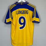 2000/02 SWEDEN LJUNGBERG #9 HOME SHIRT (M) ADIDAS