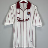 2002/03 WEST HAM AWAY SHIRT (XL) FILA