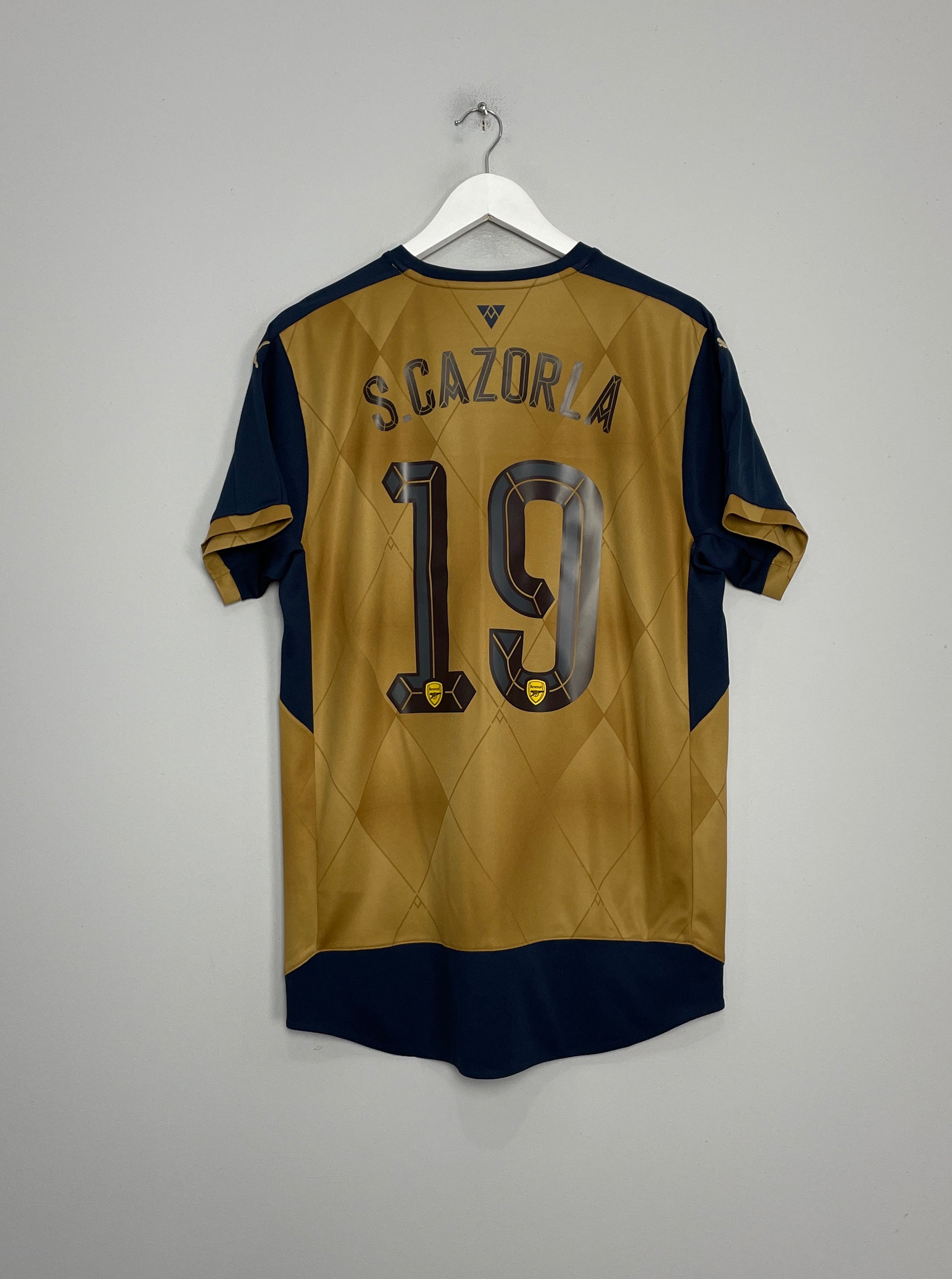 2015/16 ARSENAL S.CAZORLA #19 AWAY SHIRT (L) PUMA