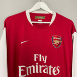 2006/08 ARSENAL HENRY #14 L/S HOME SHIRT (XXL) NIKE