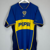 2002/03 BOCA JUNIORS HOME SHIRT (L) NIKE