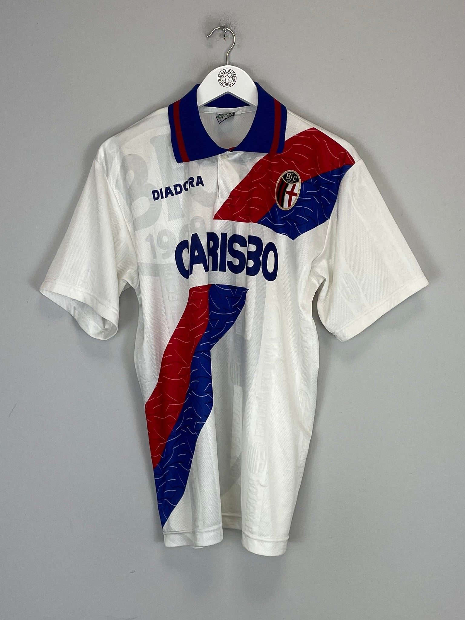 1996/97 BOLOGNA AWAY SHIRT (M) DIADORA