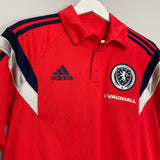 2013/14 SCOTLAND TRAINING SHIRT (M) ADIDAS