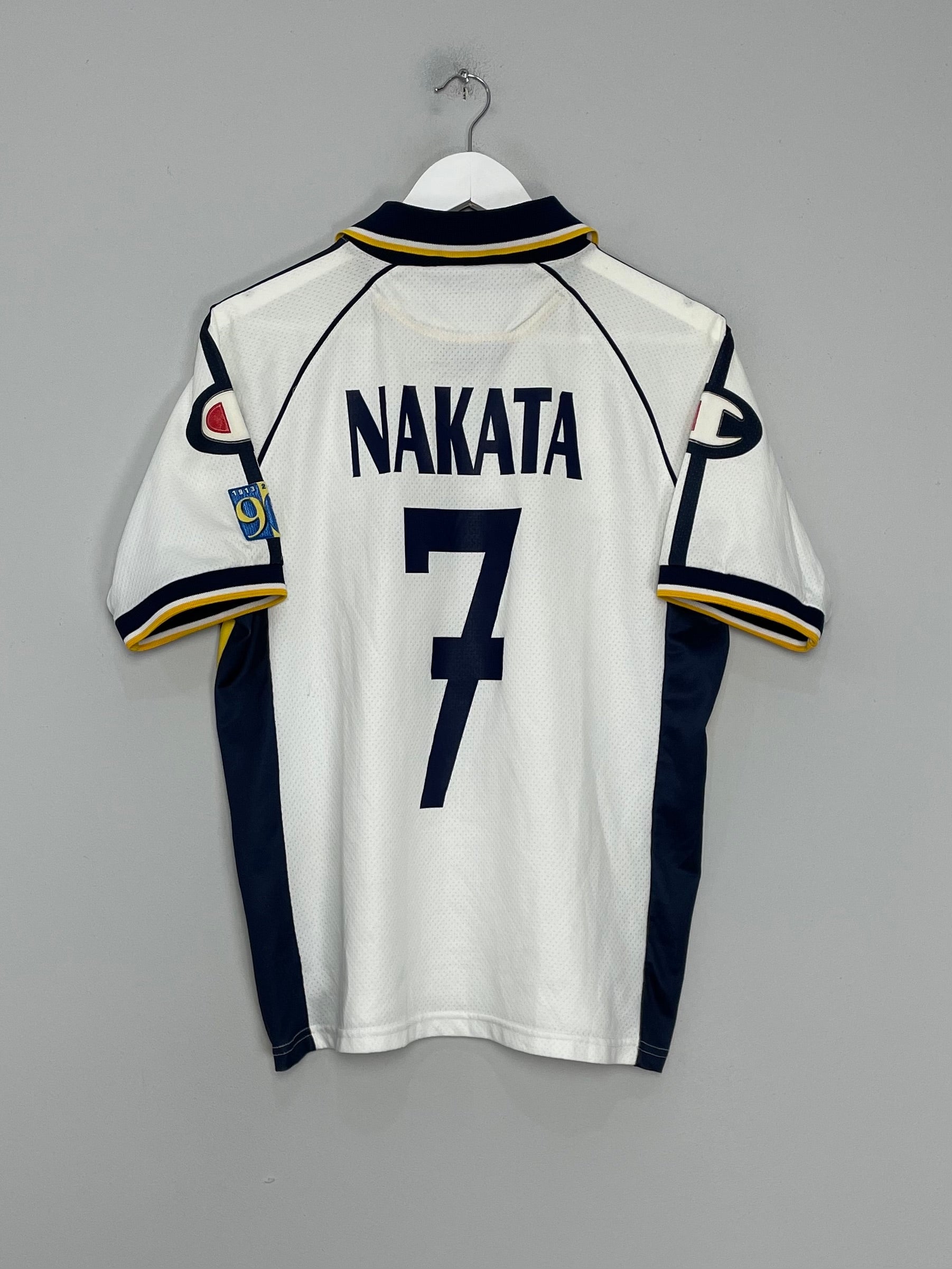 2003/04 PARMA NAKATA #7 AWAY SHIRT (M) CHAMPION