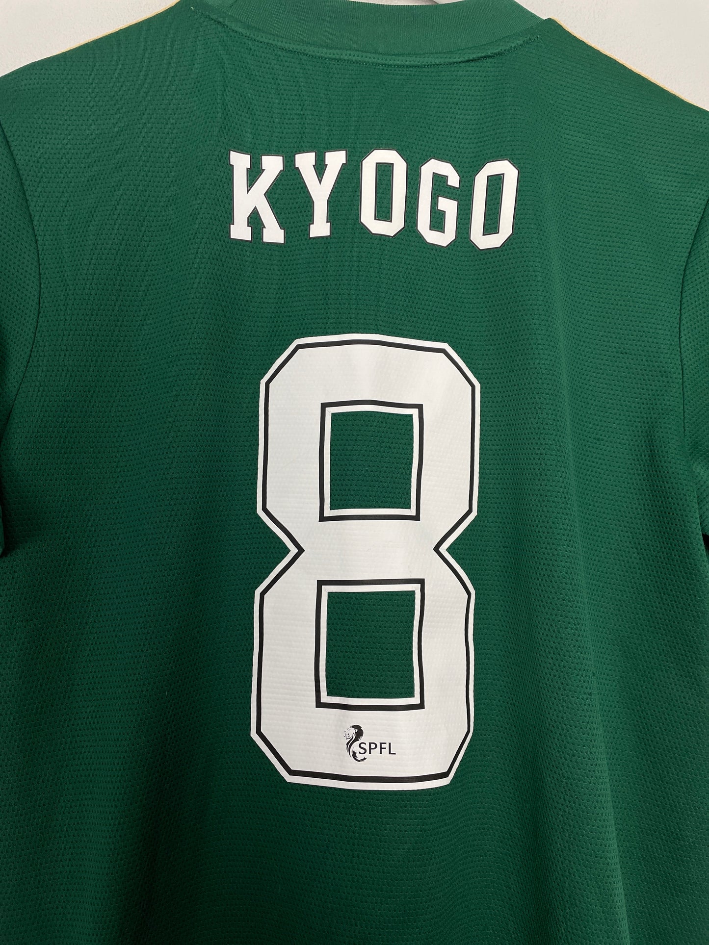 2021/22 CELTIC KYOGO #8 AWAY SHIRT (XL.KIDS) ADIDAS