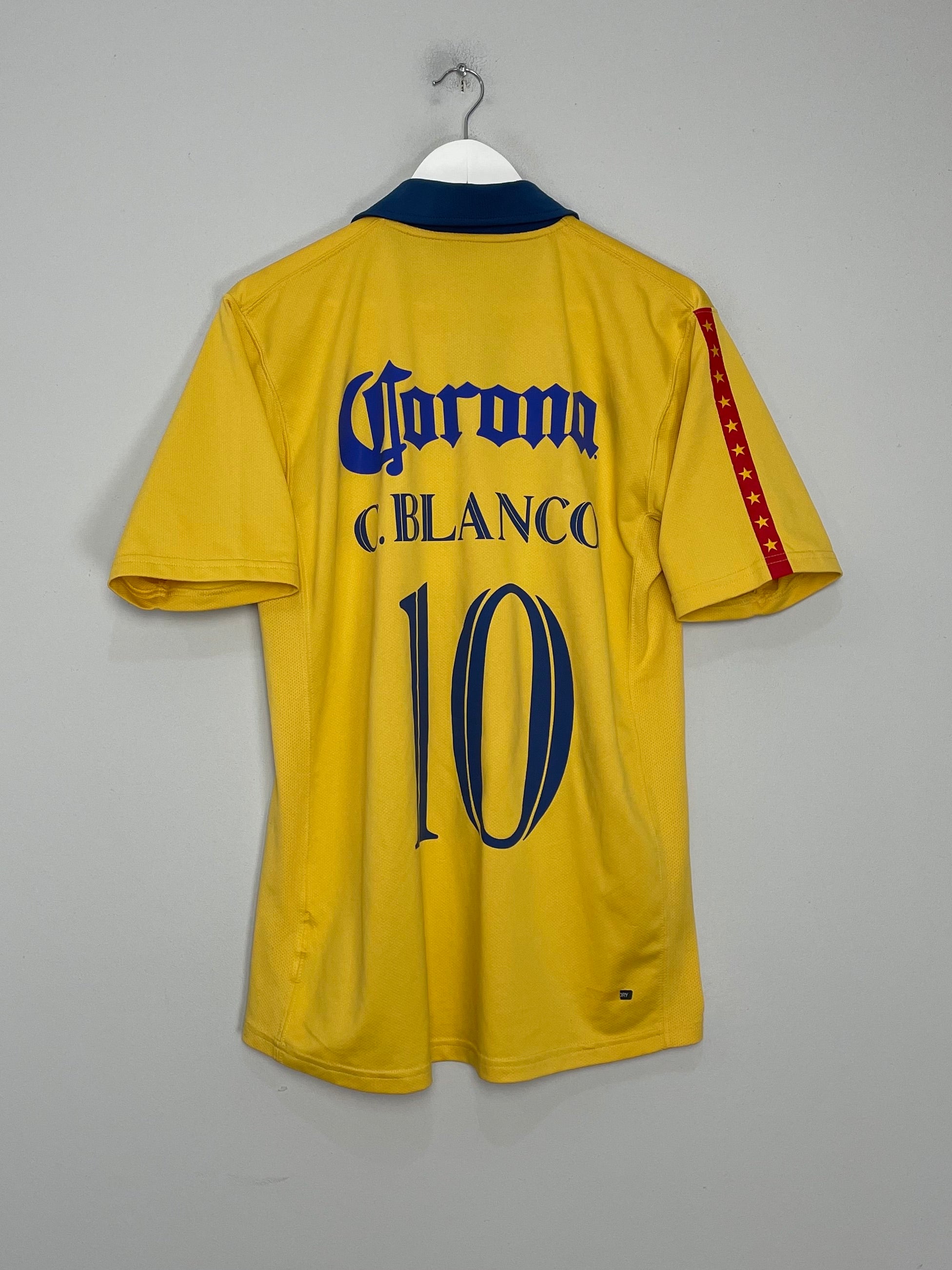 2006/07 CLUB AMERICA C.BLANCO #10 HOME SHIRT (L) NIKE