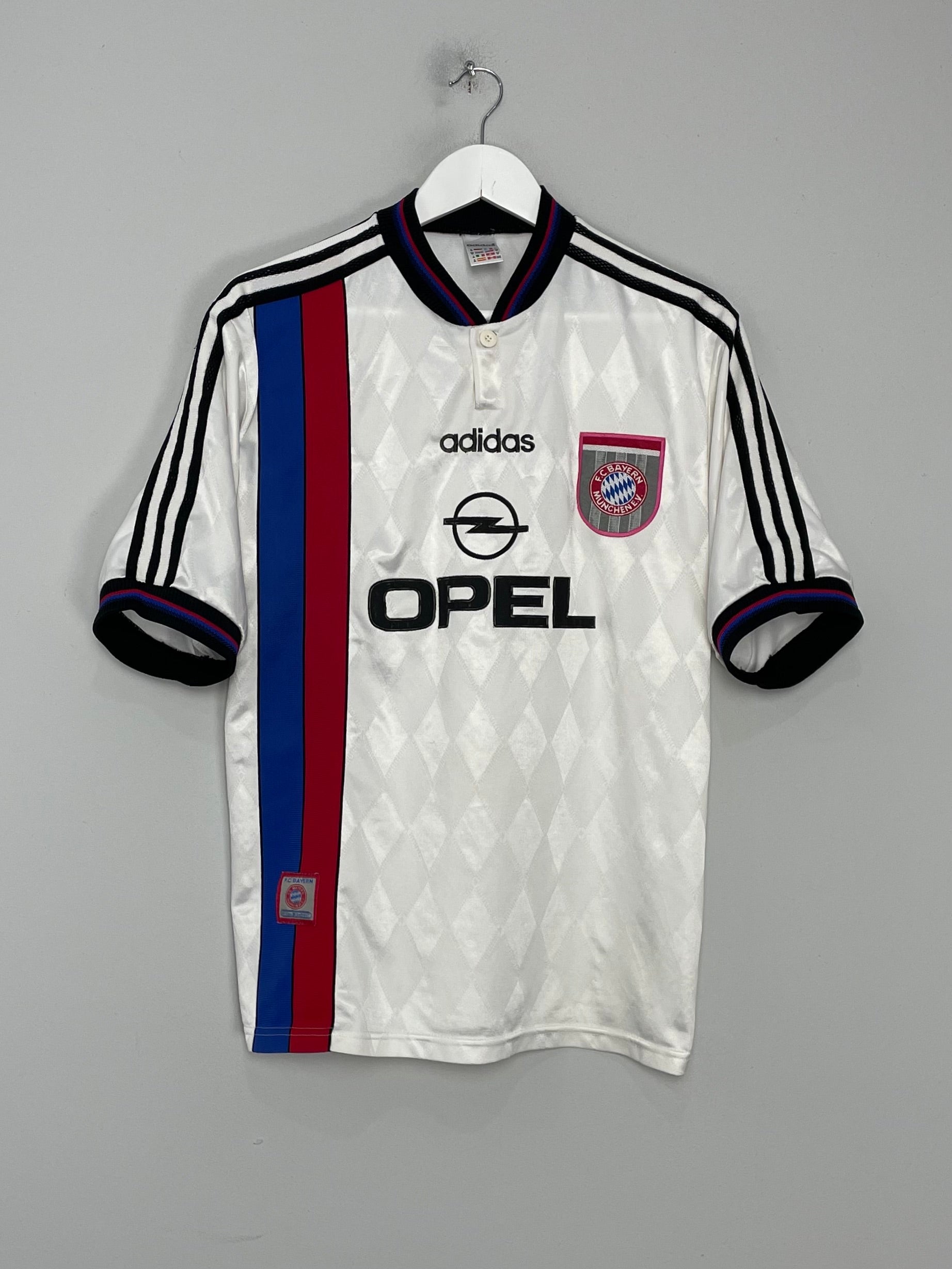 1996/98 BAYERN MUNICH AWAY SHIRT (M) ADIDAS