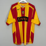 2005/06 RC LENS *CENTENARY* HOME SHIRT (XL) NIKE