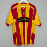 2005/06 RC LENS *CENTENARY* HOME SHIRT (XL) NIKE