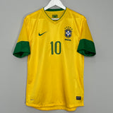 2012/13 BRAZIL RONALDINHO #10 HOME SHIRT (M) NIKE