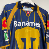 2003/04 UNAM PUMAS AWAY SHIRT (L) LOTTO