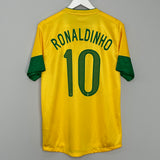 2012/13 BRAZIL RONALDINHO #10 HOME SHIRT (M) NIKE