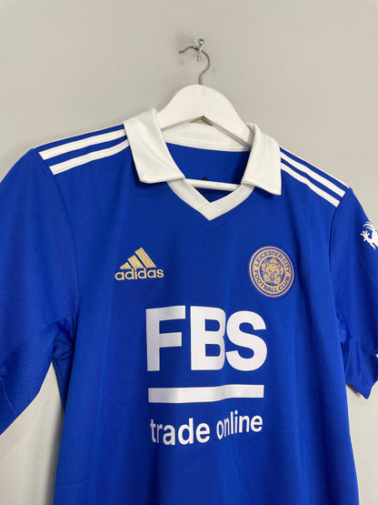 2022/23 LEICESTER CITY HOME SHIRT (S) ADIDAS