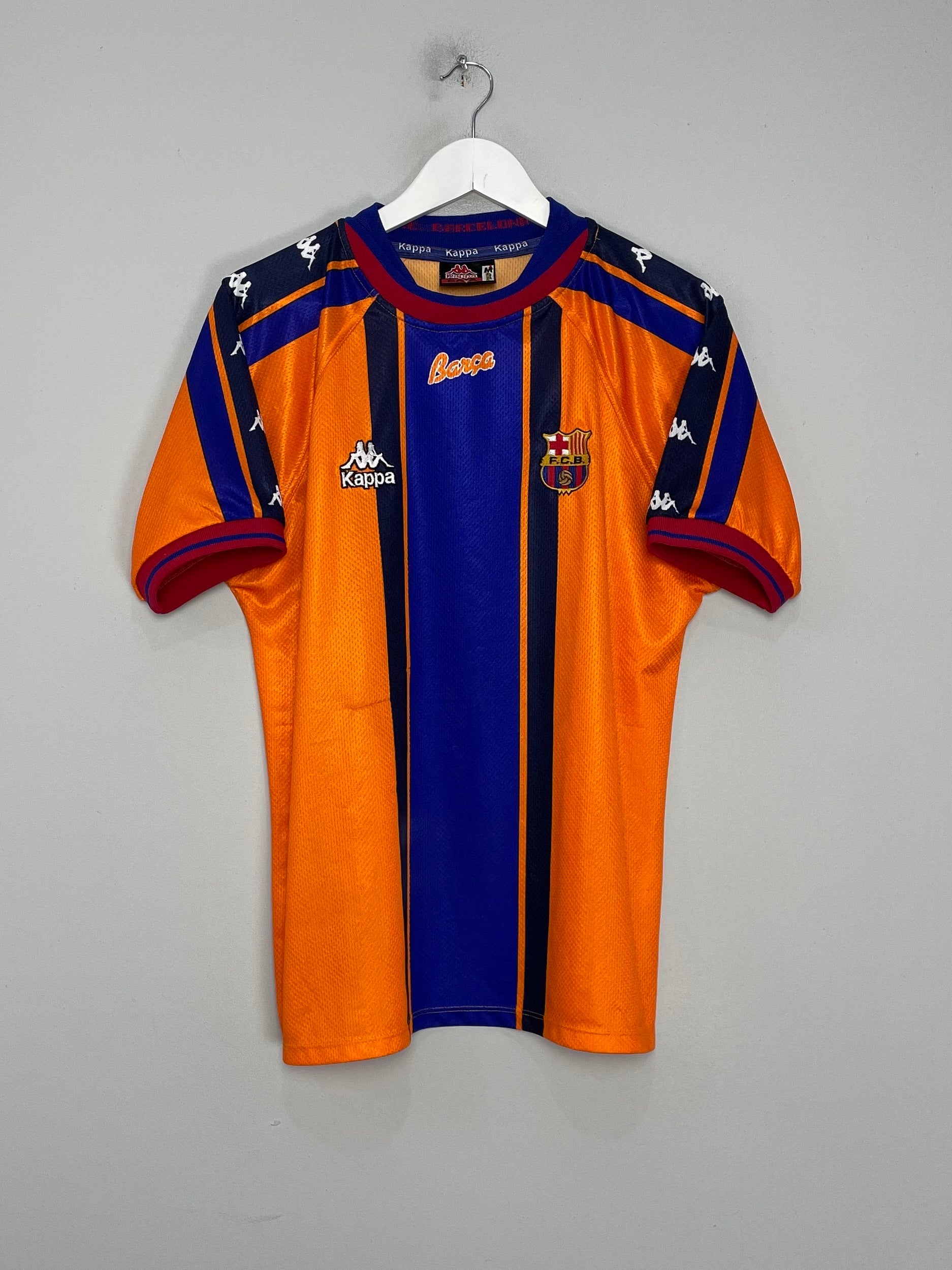 1997/98 BARCELONA AWAY SHIRT (M) KAPPA