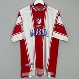 1999/00 ATLETICO MADRID HOME SHIRT (XL) REEBOK