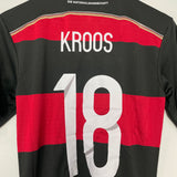 2014/15 GERMANY KROOS #18 AWAY SHIRT (S) ADIDAS