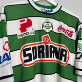 2001/02 SANTOS LAGUNA HOME SHIRT (XL) CORONA SPORT