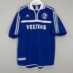 2000/01 SCHALKE HOME SHIRT (XL) ADIDAS