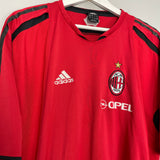 2004/05 AC MILAN TRAINING SHIRT (XL) ADIDAS