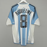 2004/05 ARGENTINA RIQUELME #8 HOME SHIRT (L) ADIDAS