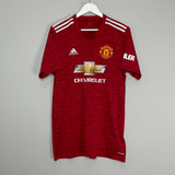 2020/21 MANCHESTER UNITED FERNANDES #18 HOME SHIRT (L) ADIDAS