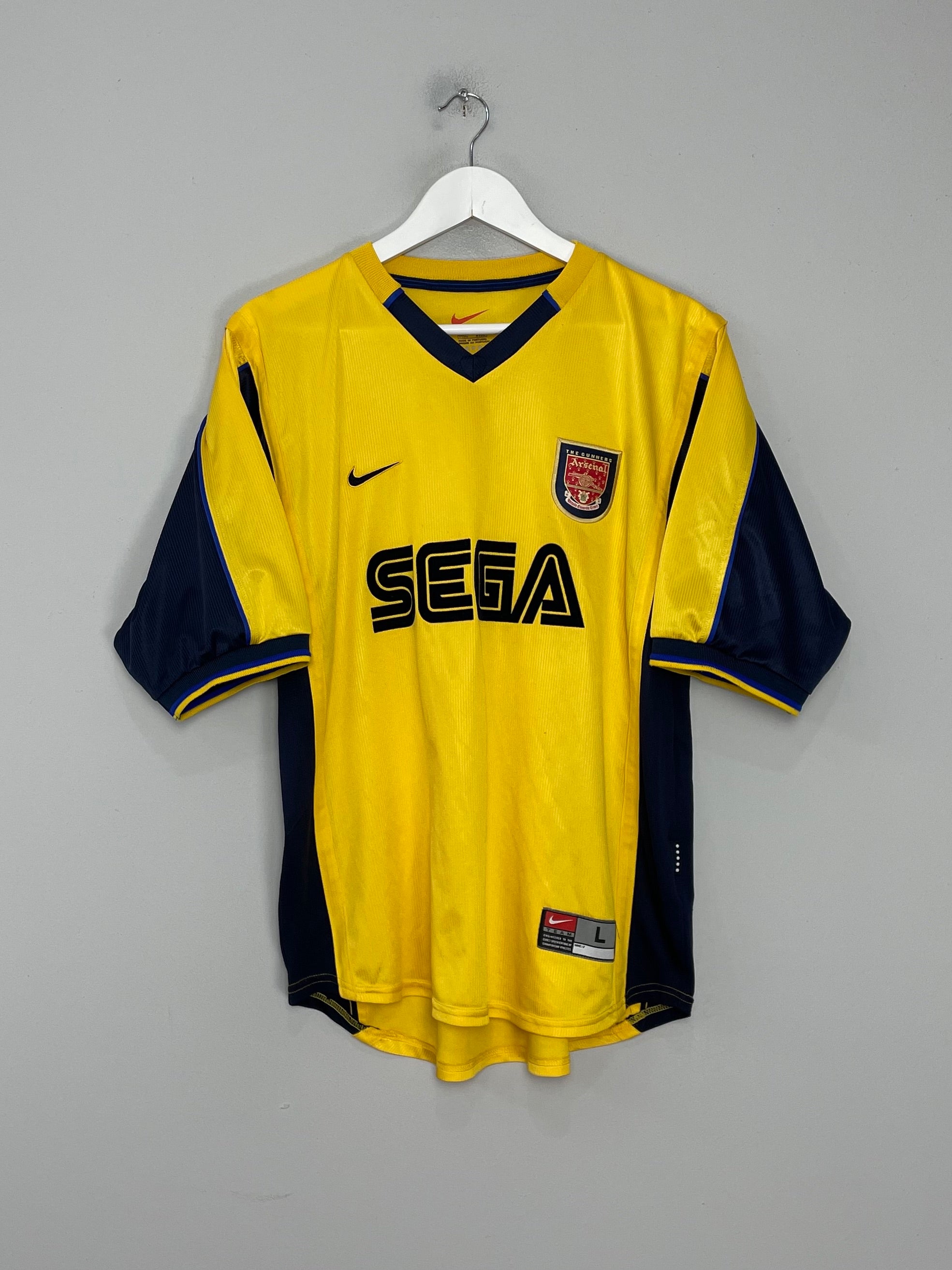 1999/01 ARSENAL AWAY SHIRT (L) NIKE