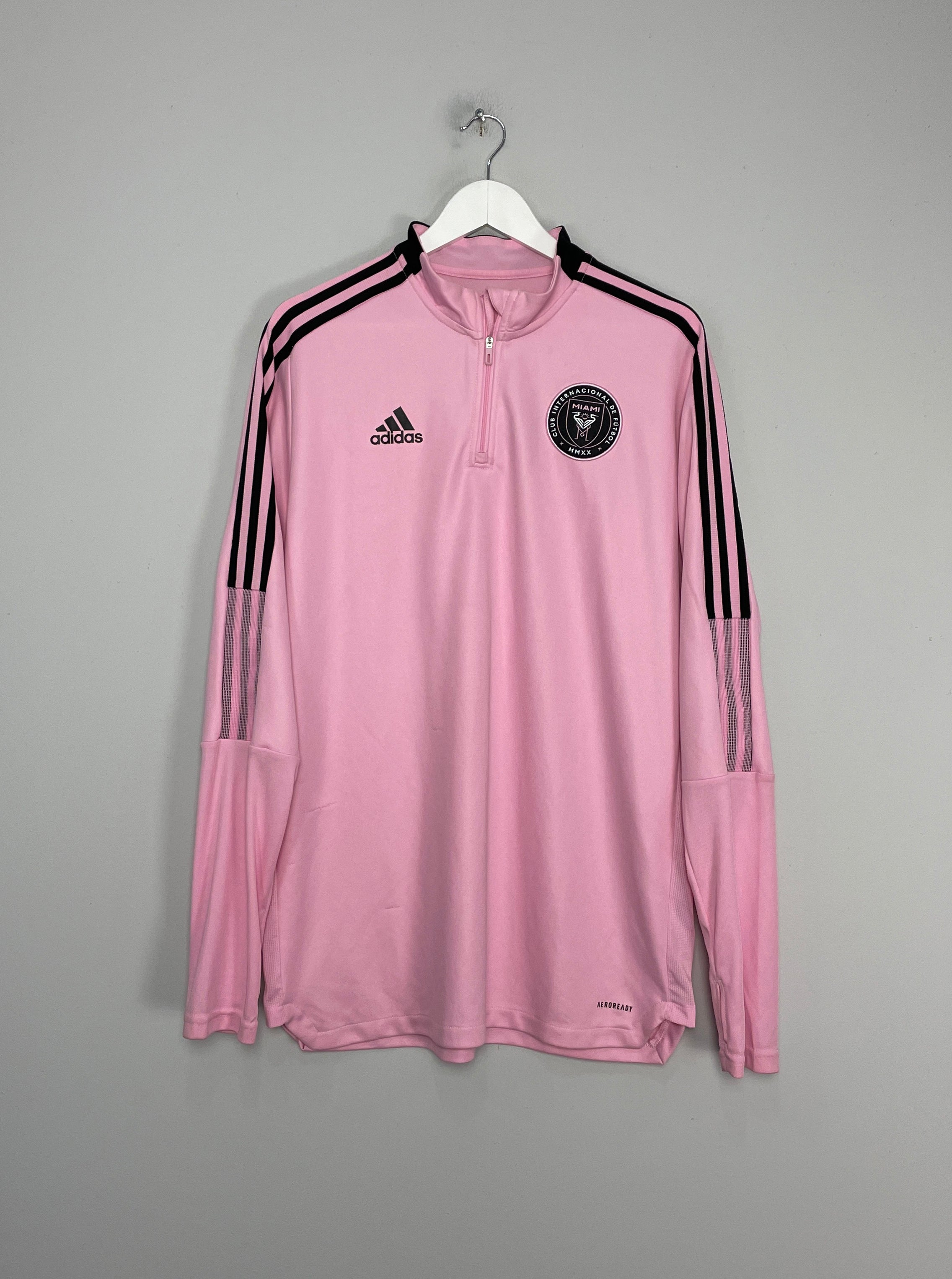 2020/21 INTER MIAMI 1/4 ZIP TOP (XL) ADIDAS