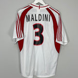 2001/02 AC MILAN MALDINI #3 AWAY SHIRT (L) ADIDAS