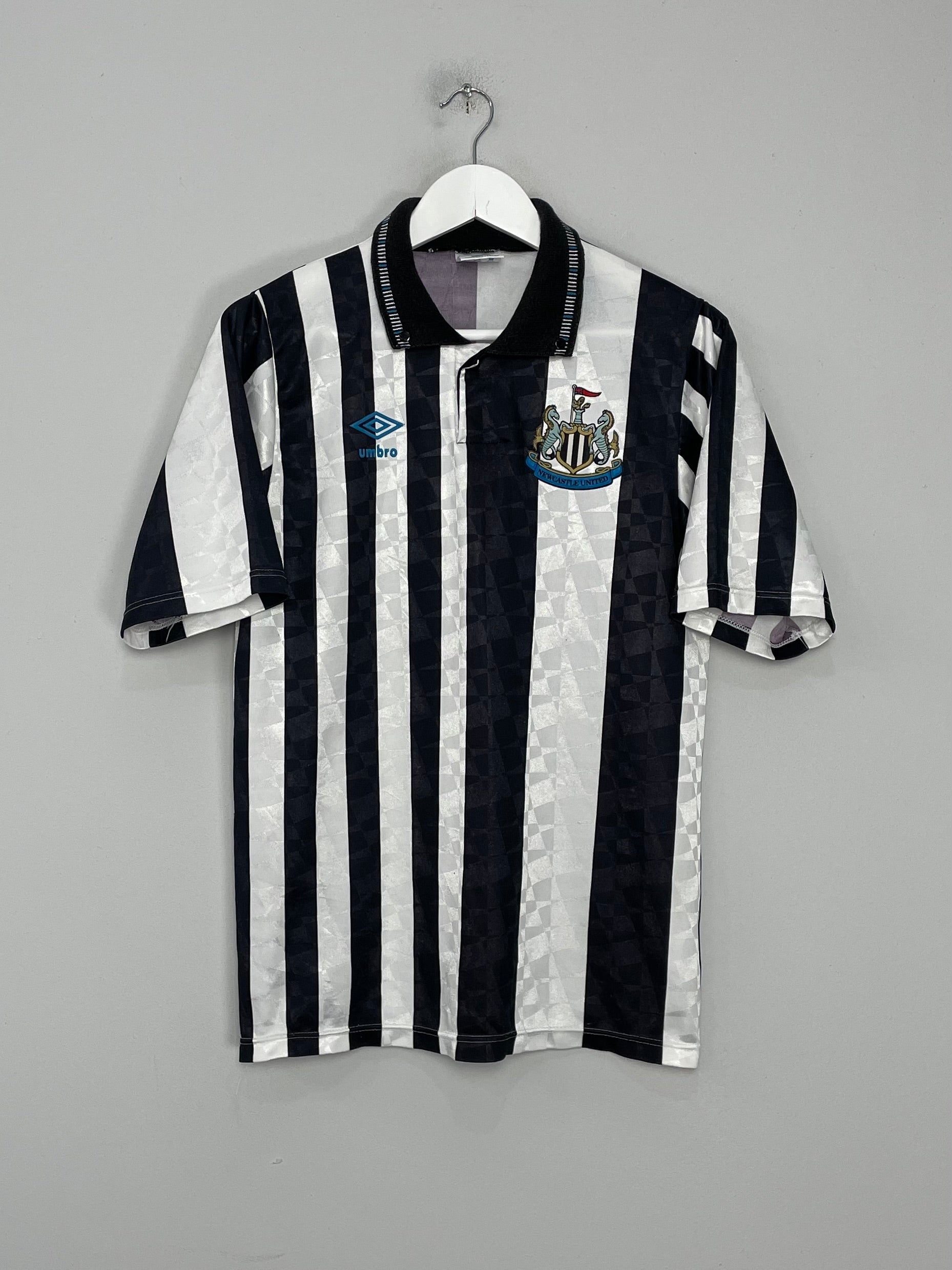 1991/93 NEWCASTLE UNITED HOME SHIRT (S) UMBRO