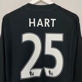 2010/11 MANCHESTER CITY HART #25 GK SHIRT (XL) UMBRO