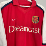 2000/02 ARSENAL HENRY #14 HOME SHIRT (XL) NIKE