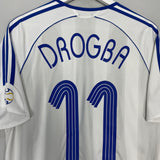 2006/07 CHELSEA DROGBA #11 AWAY SHIRT (M) ADIDAS