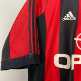 1998/00 AC MILAN MALDINI #3 HOME SHIRT (L) ADIDAS