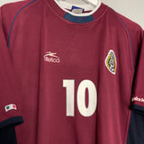 2002/03 MEXICO C.BLANCO #10 AWAY SHIRT (XL) ATLETICA