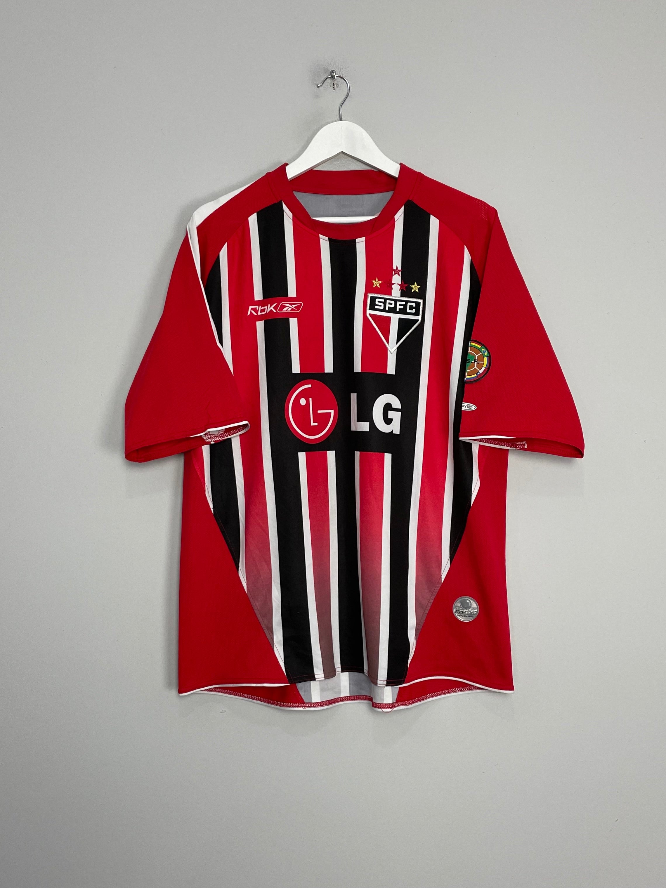 2006 SAO PAULO AWAY SHIRT (L) REEBOK