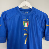 2004/05 ITALY DEL PIERO #7 HOME SHIRT (S) PUMA