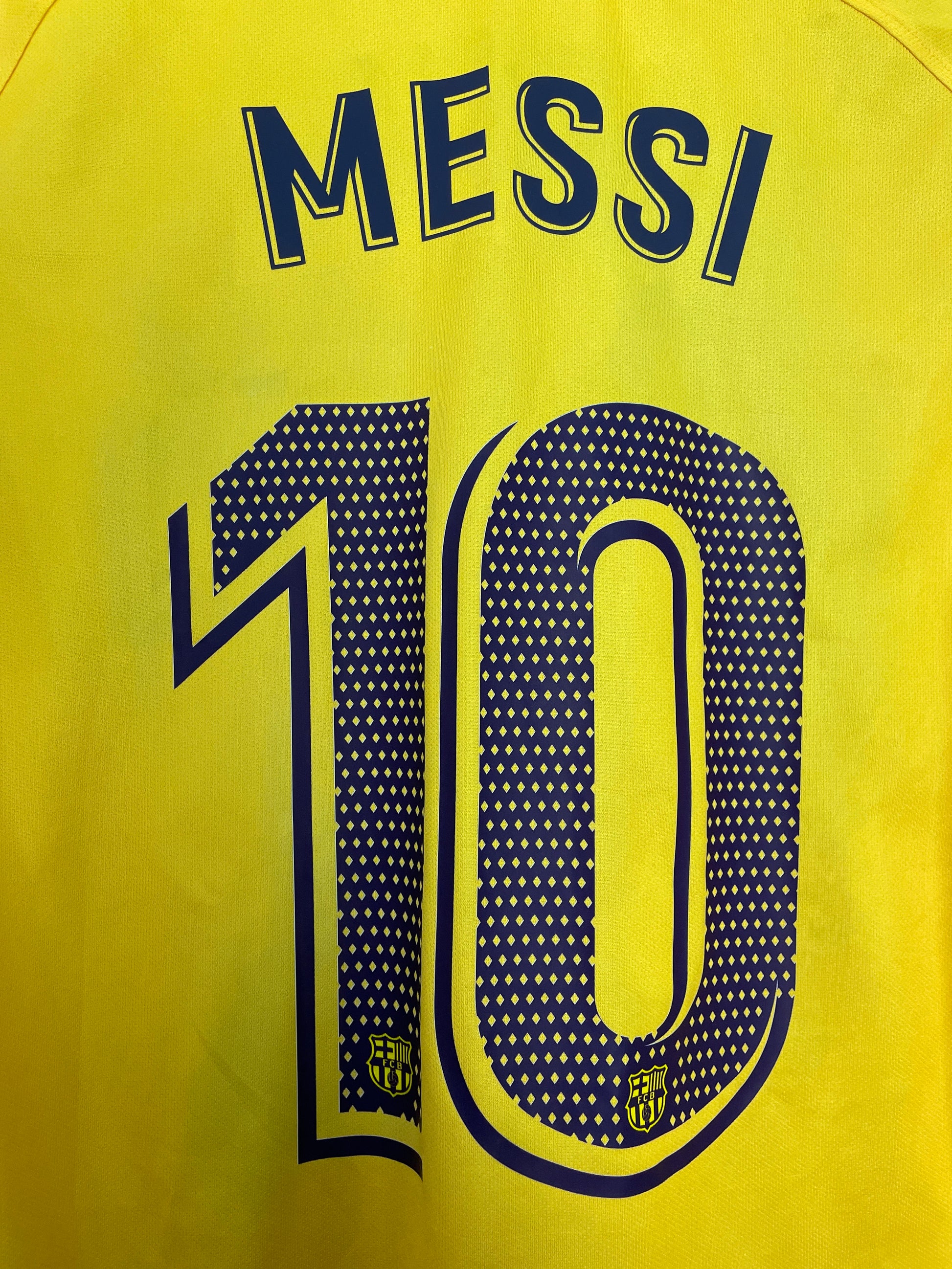 2015-16 Barcelona Away Shirt Messi #10 Womens (M)