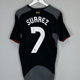 2012/13 LIVERPOOL SUAREZ #7 AWAY SHIRT (M) WARRIOR