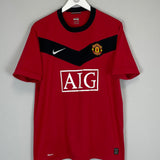 2009/10 MANCHESTER UNITED ROONEY #10 HOME SHIRT (L) NIKE